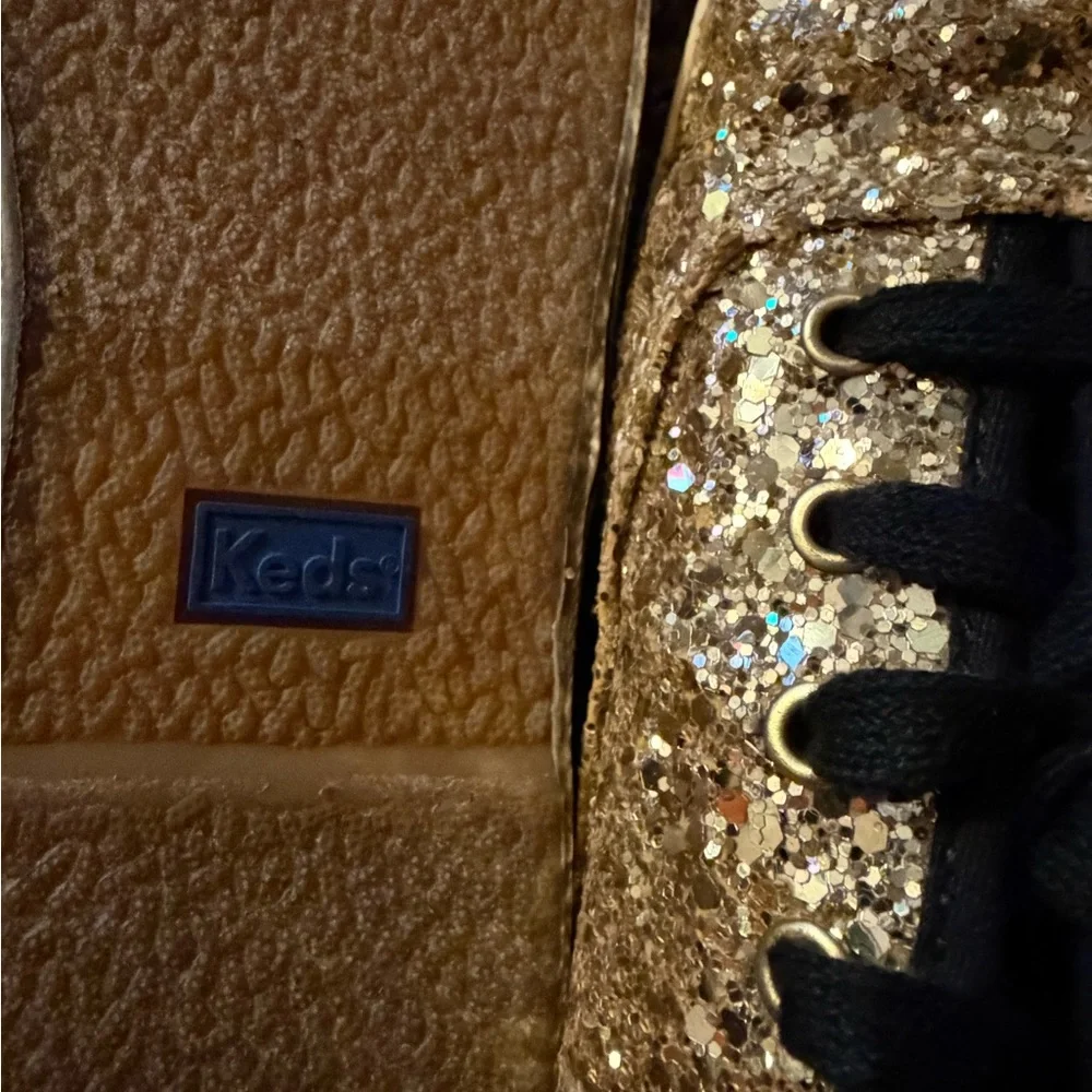 Keds/Kate Spade Shoes Gold 8.5
